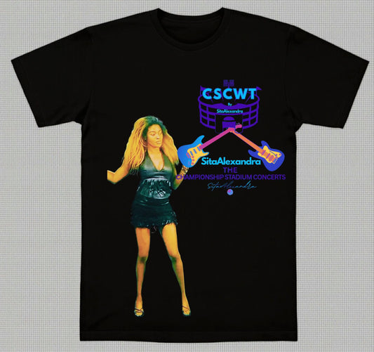 Black round neck t-shirts